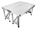 Set De Camping Kushiro Fsci-p4ba Plegable 4 Bancos