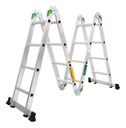 Escalera Naku Esc-002 De Aluminio Multiproposito Articulada
