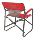 Sillon Director Coleman Breeze Steel Deck 136kg Roja