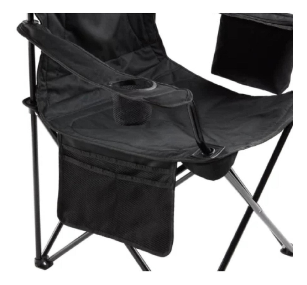 SILLON DIRECTOR COLEMAN 148KG C/ENFRIADORA 20161027 NEGRO