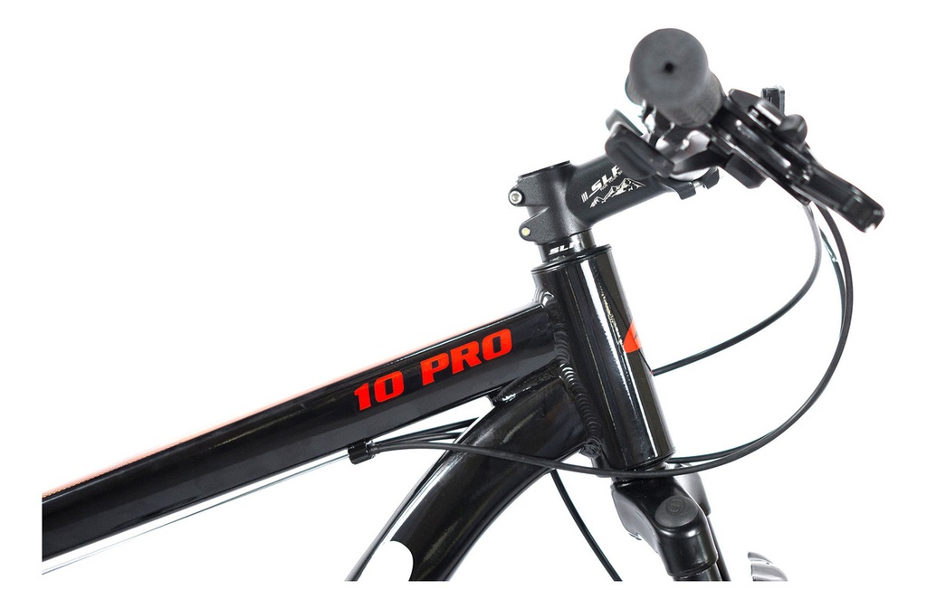 Bicicleta Mtb Slp 10pro  Negro-rojo-gris