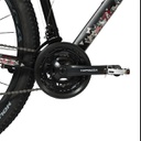 Bicicleta Top Mega Regal R29 21v Neg Bco Gris M 1007974