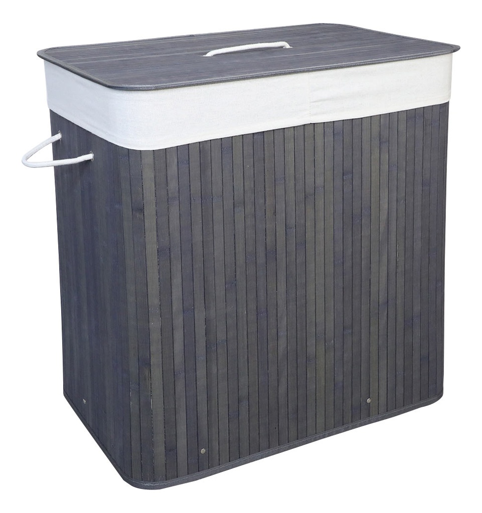 Cesto Doble Plegable Bambu Vonne Org117