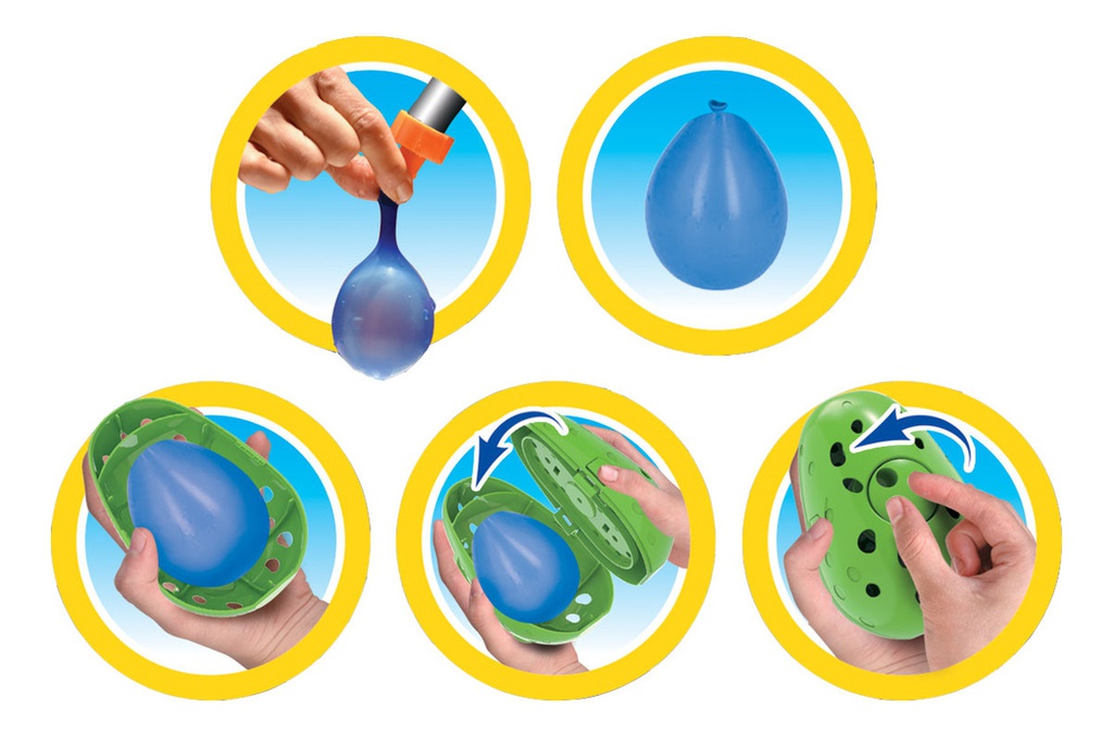 Splash Timer Funny Head Ditoys 2177 Verde