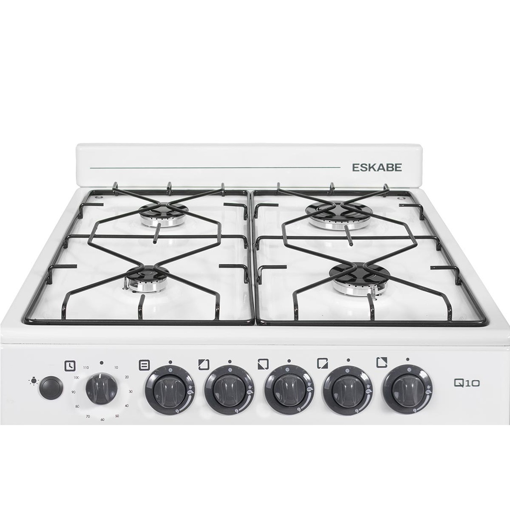 COCINA ESKABE Q10 B 57 CM BLANCA MULTIGAS