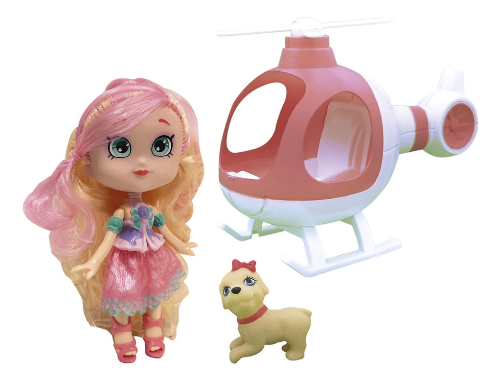 Muñeca Ditoys Hanna C/ Helicoptero 2435 Best Friends