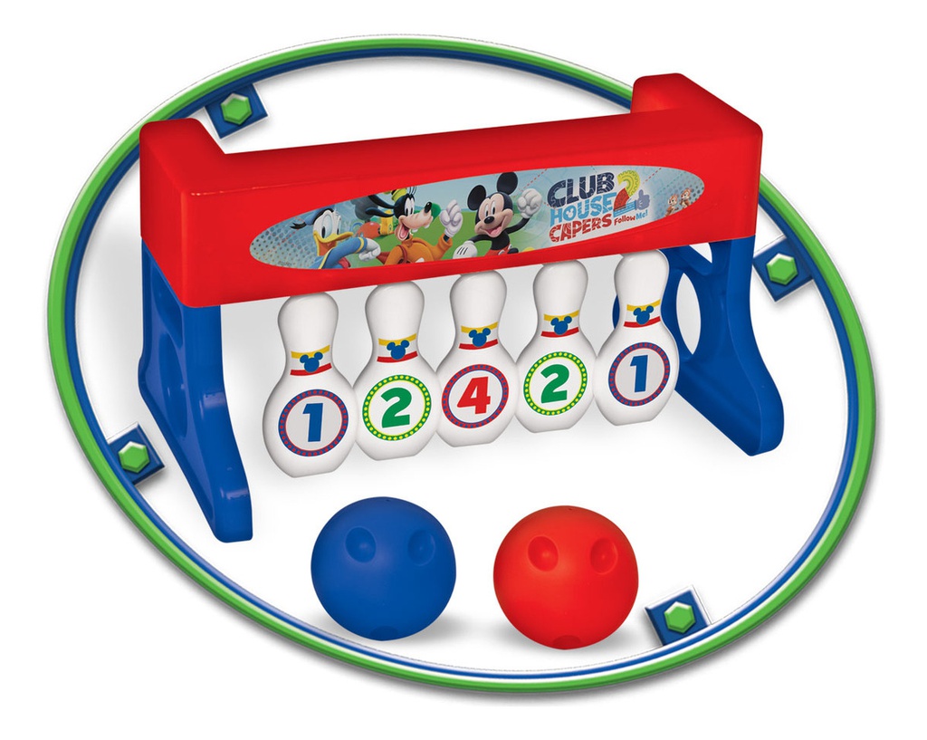 Bowling Tiro Al Blanco Ditoys 2078 Mickey