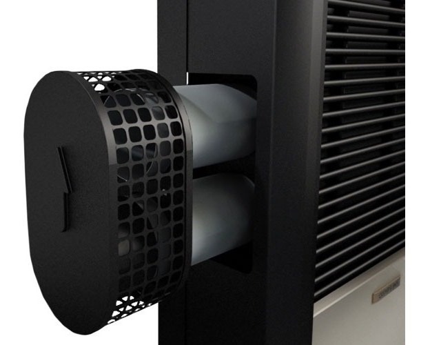 Calefactor Tiro Balanceado  U  Coppens 2500 Kcal Salida Der