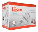 Batidora Manual Liliana Optibat Ab100 Blanca De 350w Blanco