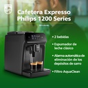 Cafetera Expresso Automática Philips Serie 1200 Táctil 1.8l