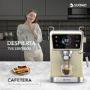 Cafetera Espresso Suono Hog0202 1.5l Digital Crema