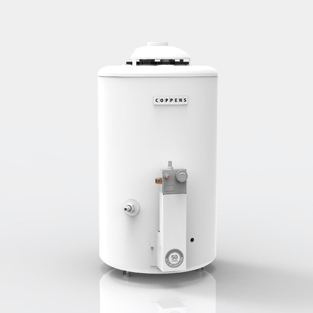 Termotanque A Gas Natural 50l Coppens Alta Recuperación