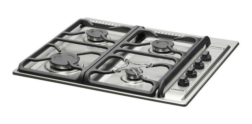 Anafe A Gas Longvie Eurodesign A6600rxf Acero Inoxidable 220v