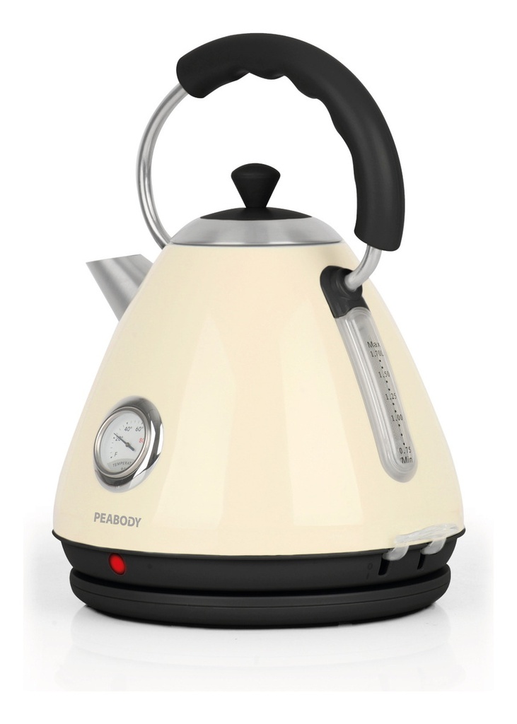 Pava Electrica Peabody Pe Kv8213 Ivory C/termometro