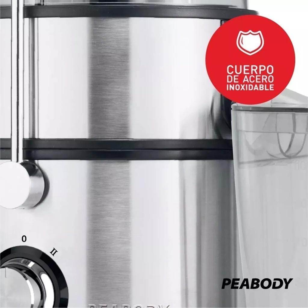 Extractor De Jugos Peabody Jl6003 Con Licuadora 800w Ub