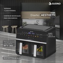 Freidora De Aire Suono Air Fryer Digital 9 Litros 1700w