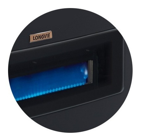 Estufa Infrarrojo Longvie Eca8kvt 7500cal Visor Termostato