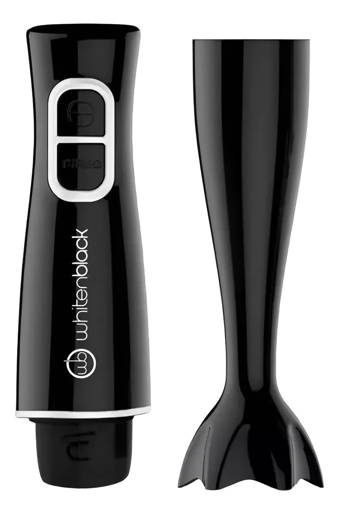 Minipimer Licuadora A Mano Whitenblack Wbahwb20 450w
