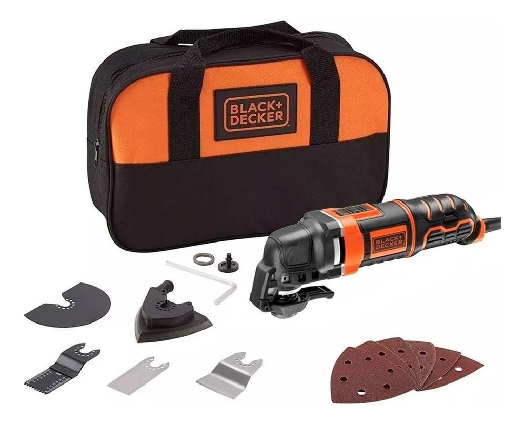Sierra Oscilante 300w Black + Decker Mt300k + Accesorios