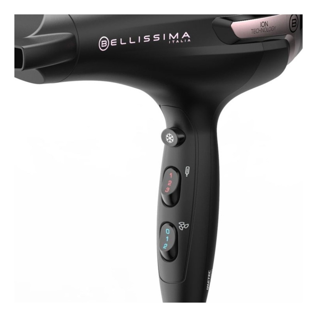 Secador De Pelo Bellisima Imetec K9 2300 Ion Plus
