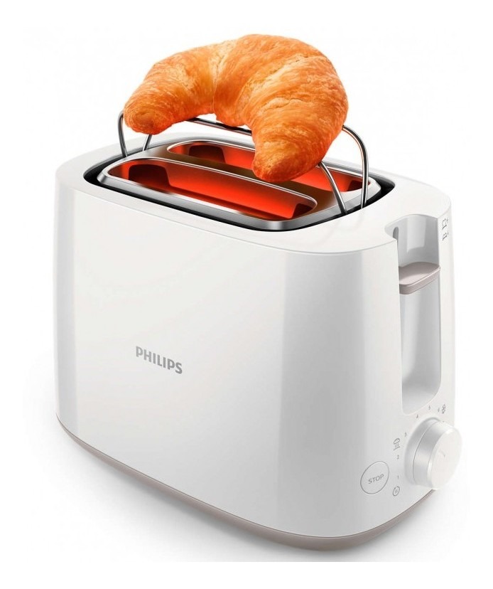 Tostadora Eléctrica 900w 8 Niveles Philips Hd2581/00