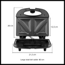 Sandwichera Kanjihome Kjh Sm700sw 01 Blanca