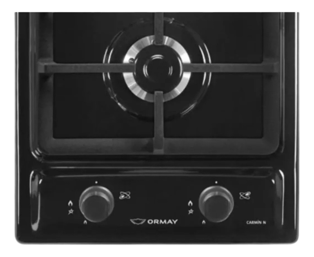 Anafe Ormay Top Gourmet Carmin N - 2 Hornallas