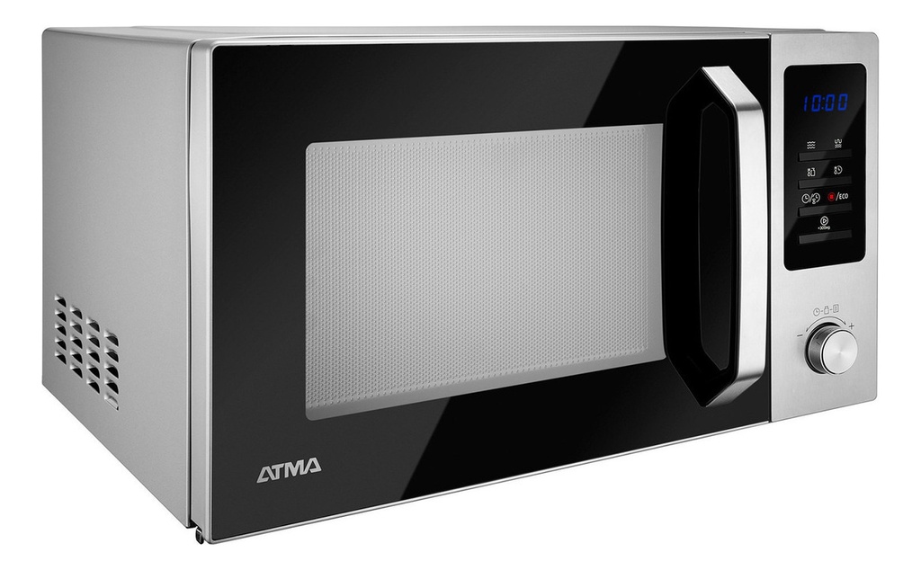 Microondas Grill Atma Md1828gn Acero Inoxidable 28l 220v