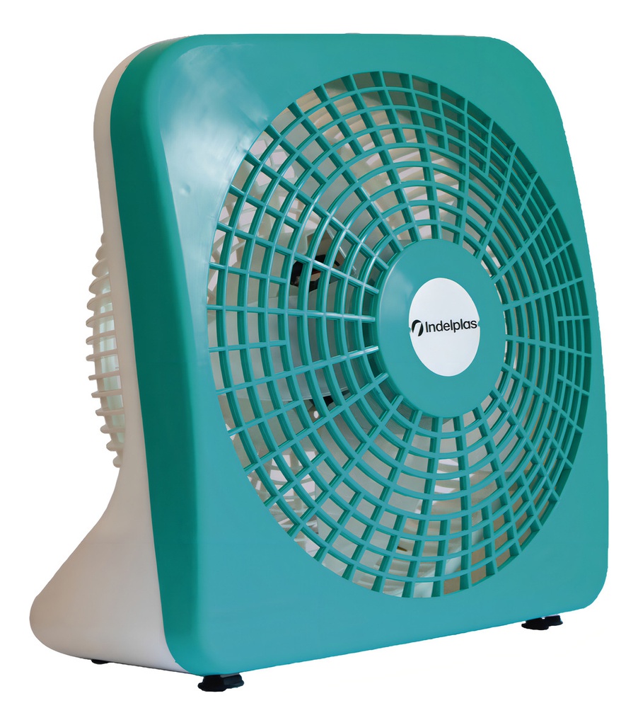 Ventilador Turbo Indelplas Deco Iv D12  Verde 3 Velocidades