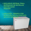 Freezer Horizontal Nueva Neba F400  Blanco 384l 220v