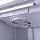 Exhibidora Vertical Inelro Dmt 400 R290 Blanca P.led