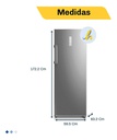 Freezer Vertical Midea Ff-ec8sar1 Inox 230 L No Frost