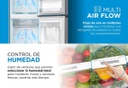 Heladera No Frost Inverter Midea Ac. Inox Top Mount  412 L