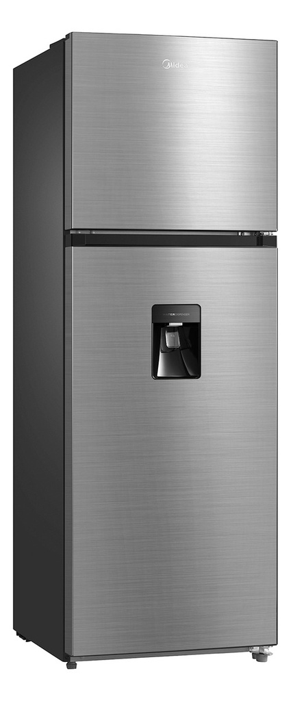 Heladera No Frost Inverter Midea - Inox Top Mount 340 Litros