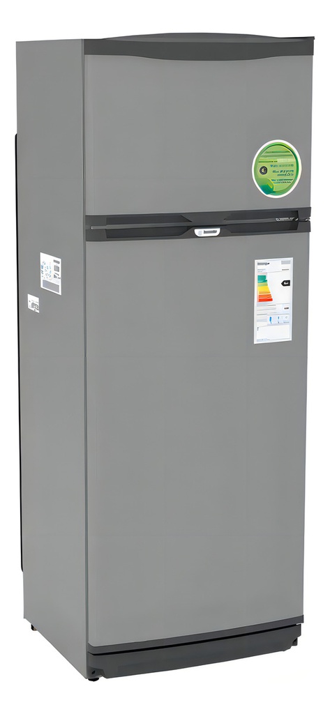Heladera Con Freezer Bambi 2f1800 Plata 386 L