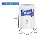 Lavarropas Codini Silent 4051 10kg 6 Programas De Lavado