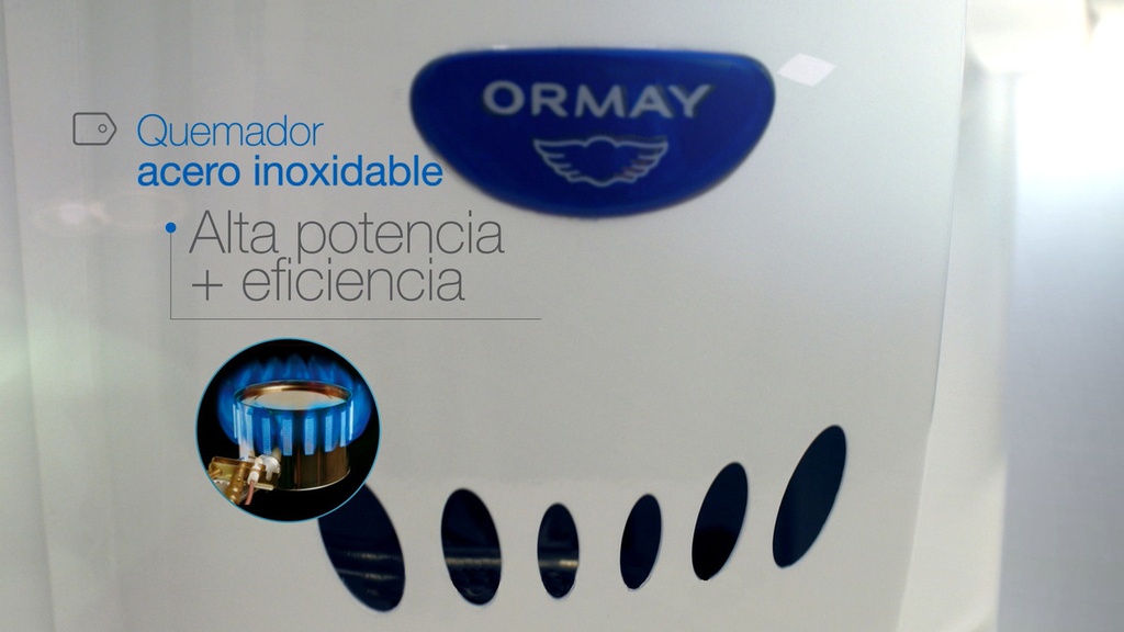 Termotanque Multigas Ormay Tq-80 Blanco 80l