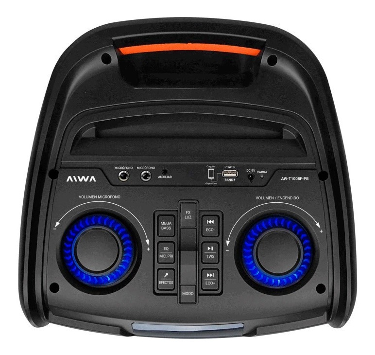 Torre Aiwa  Aw-t1008f-pb Pmpo 9500w