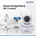 Camara Ip Suono  2 Antenas Wifi Inalambrica