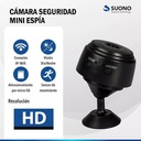 Camara Suono Mini Espia Ayv0214 Wifi Negra
