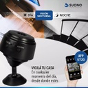 Camara Suono Mini Espia Ayv0214 Wifi Negra