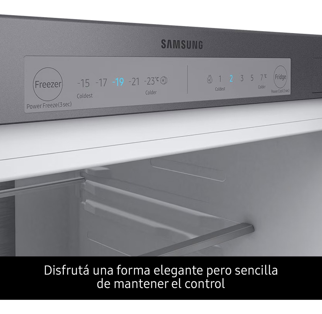Heladera Samsung Inverter C/freezer Bespoke No Frost 328l