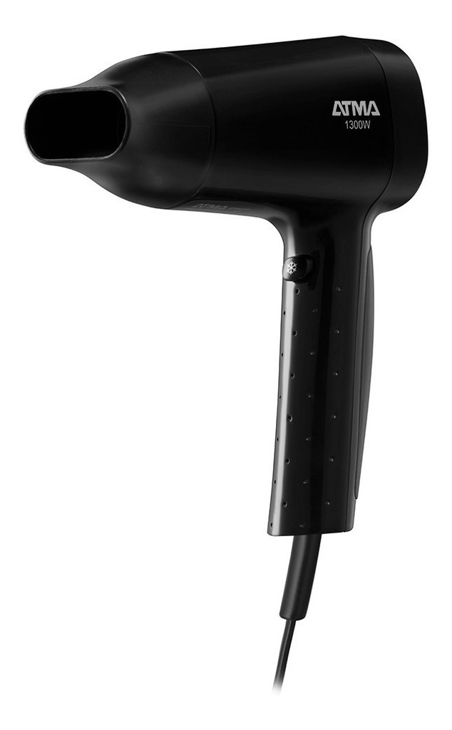Secador De Pelo Atma Sp8925p Style 1300w 2 Velocidades Negro