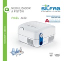 Nebulizador Silfab N30-a A Piston Pixel Blanco