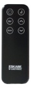Calefactor Eléctrico Eskabe Fd2t 1800w Termostato Negro