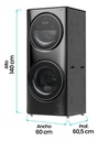 Torre De Lavado Inverter Philco Carga Frontal 15kg/7kg Gris