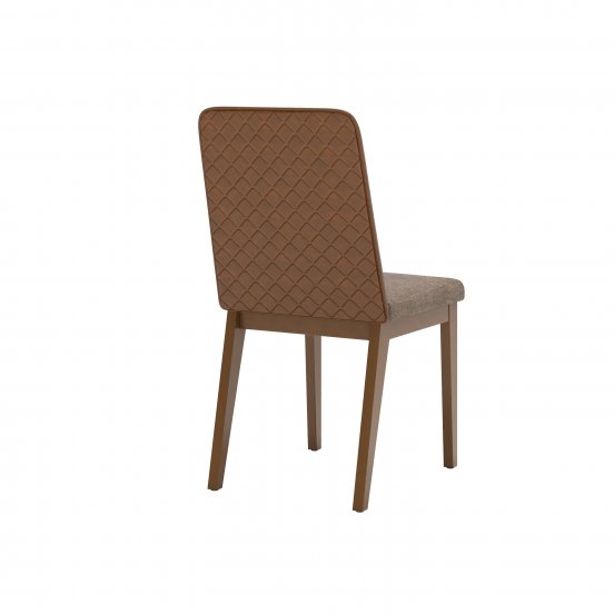 SILLA HENN PIETRA SEC41-548 NATURAL CARAMELO CACAO