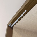 ROPERO HENN CAVIC D209-108 2 PUERTAS CORREDIZAS DUNA/BLANCO
