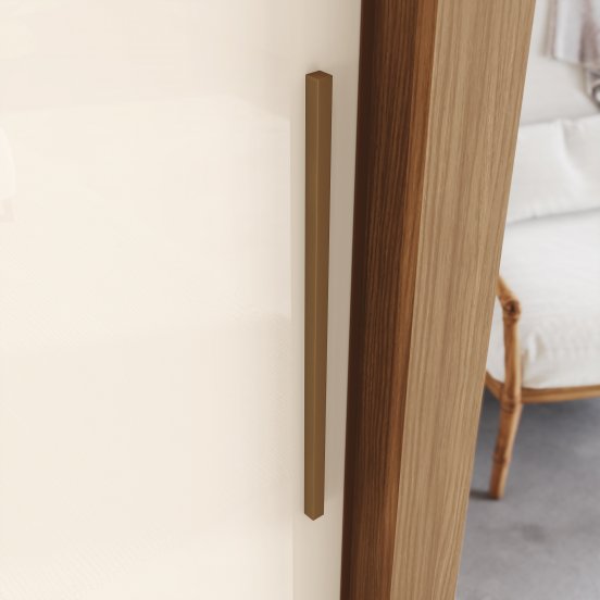ROPERO HENN VASTI D339-127 VASTI 2 PUERTAS NATURAL/BLANCO