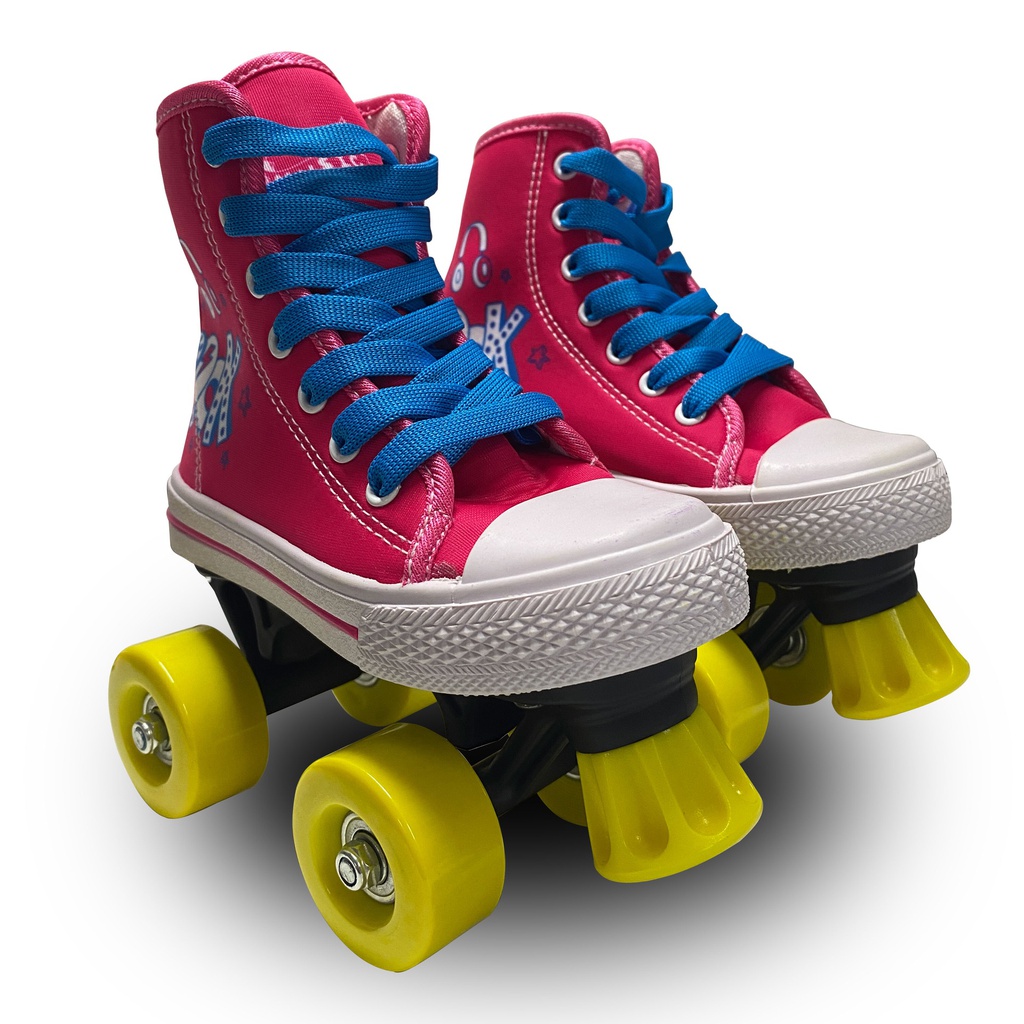 PATIN POPPI ZAPATILLA DE LONA 4 RUEDAS TALLE 30 6903